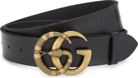 gucci belt men black buckle.